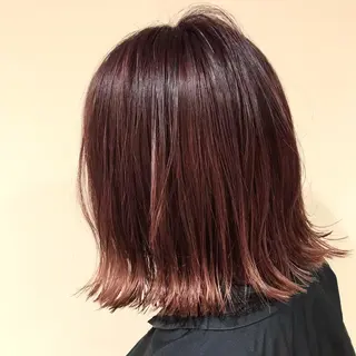 ショート カラー 髪質改善カラー韓国風 レイヤーtudaのヘアスタイル