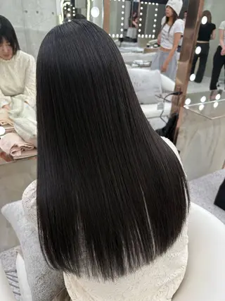 ロング YUI  透明感🌱 グレージュ🌿‬浦和のヘアスタイル