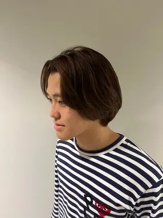 カラー メンズ 辻 瑛大のヘアスタイル