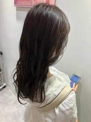 ロング カラー 小顔似合わせカット/ レイヤー/maiのヘアスタイル