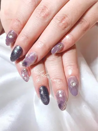 ネイル まつ毛、ネイル& 脱毛サロン　Lのネイルデザイン