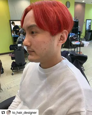 ミディアム カラー メンズ 🩷Eny terrace🩷のヘアスタイル