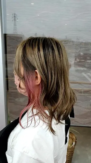 セミロング イメチェン大歓迎✨️ tadaのヘアスタイル