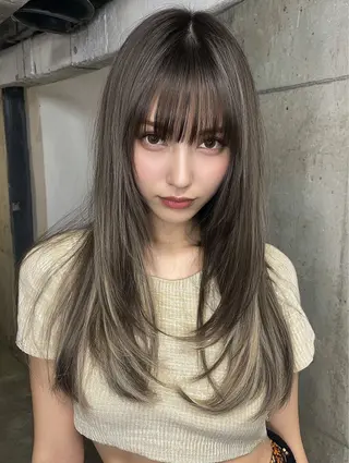 ロング 池袋/レイヤー/ TAISHIのヘアスタイル