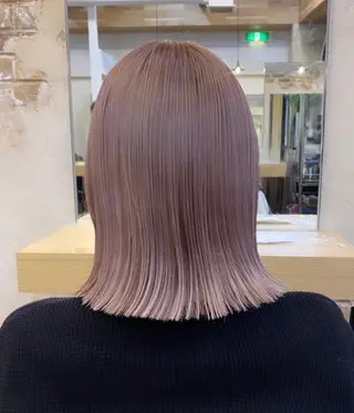 ショート カラー マンツーマン 美容師💚コウブチのヘアスタイル