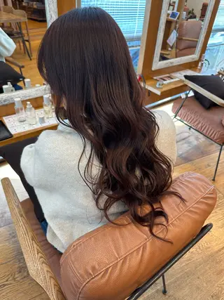 ロング カラー iroha/大阪梅田 /ニュアンスカラーのヘアスタイル