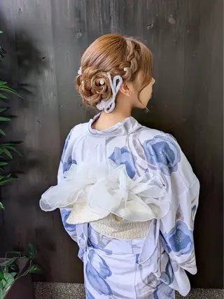 ヘアアレンジ YUMEYAKATA 五条店のヘアスタイル