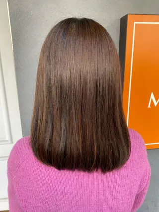 ミディアム 泉 綾乃モーラ[鳳店]のヘアスタイル