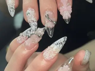 ネイル Sora  Nail 長さ出し専門店のネイルデザイン