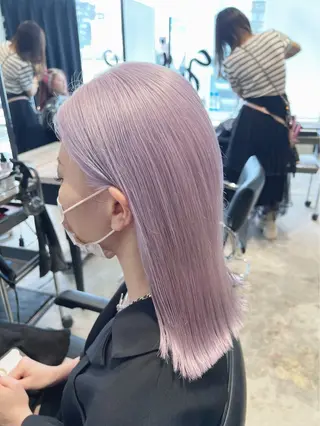 ミディアム カラー ヘアアレンジ 🍯傷ませないカラー 髪質改善🍯彪雅のヘアスタイル