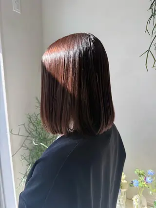 セミロング カラー 暖色/透明感カラー 🌷荘司まゆり🌷のヘアスタイル