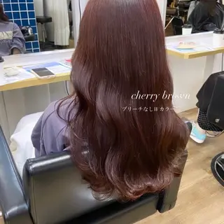 セミロング カラー mai 🎀 /  暖色カラー♡のヘアスタイル