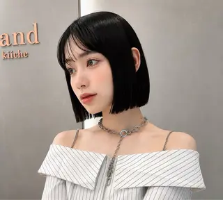 ショート カラー 🦋韓国風レイヤー/ 艶髪矯正🦋凛太郎のヘアスタイル