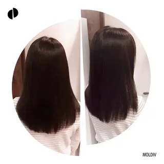 セミロング カラー ✨縮毛矯正✨髪質改善 ナカシマ ユミのヘアスタイル
