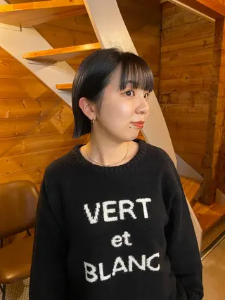 ショート ムナカタ アカリのヘアスタイル