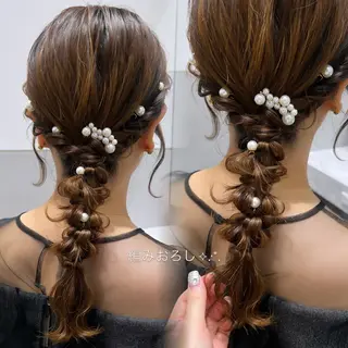ヘアアレンジ 銀座マンツーマン♡ 艶髪/佐藤カコのヘアスタイル