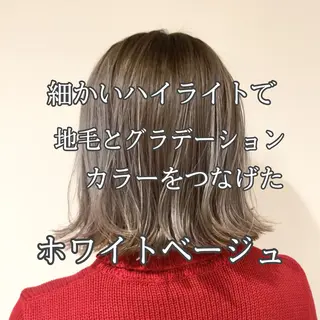 ショート カラー 髪質改善カラー韓国風 レイヤーtudaのヘアスタイル