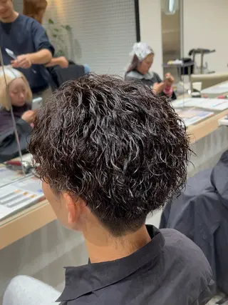 パーマ メンズ 🐲ツイスパ🐲 フェード/龍のヘアスタイル