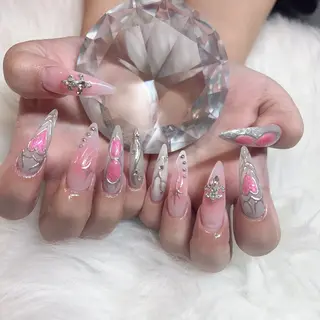 ネイル ⟡˖· まゆり꙳⟡のネイルデザイン