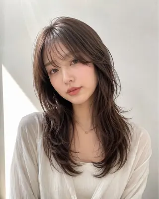 ロング レイヤー特化/メンズ 特化/大野真央のヘアスタイル