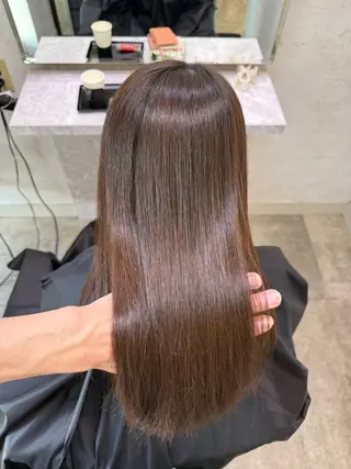ロング ⭐️縮毛矯正特化 小松邦彦⭐️のヘアスタイル