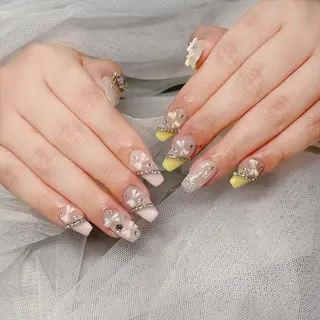 ロング カラー Bling Salonのネイルデザイン