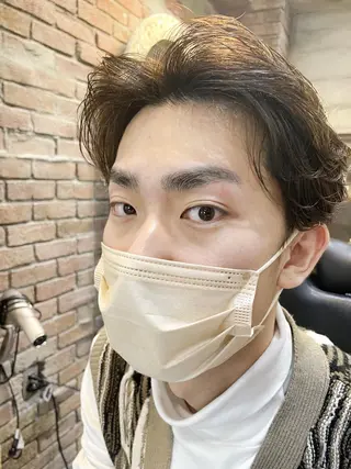 メンズ アイブロウ MINX eye トシジマ ユキのマツエク・マツパデザイン