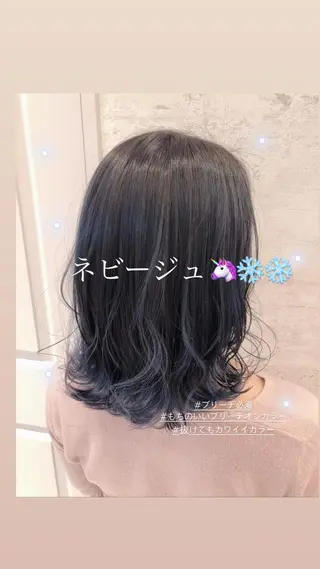 ミディアム 代表山口ひな 髪質改善のプロのヘアスタイル