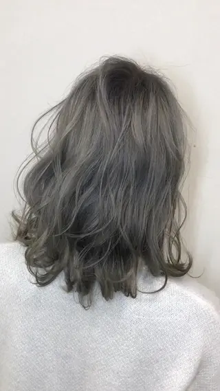 ミディアム カラー 髪質改善 Daisukiのヘアスタイル