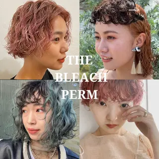 ミディアム パーマ 岡崎パーマ noiのヘアスタイル
