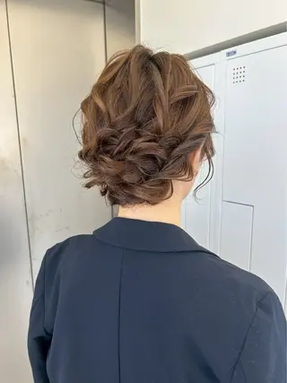 ヘアアレンジ あゆ/縮毛 矯正/透明感カラーのその他イメージ