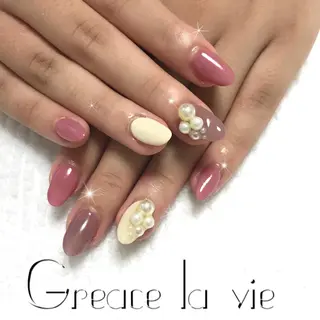 ロング カラー キッズ ネイル マツエク・マツパ Greace  la vieのネイルデザイン