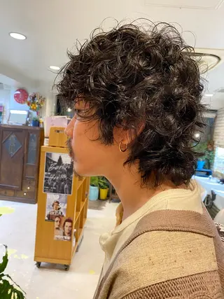 ショート パーマ Moca 〰️のヘアスタイル
