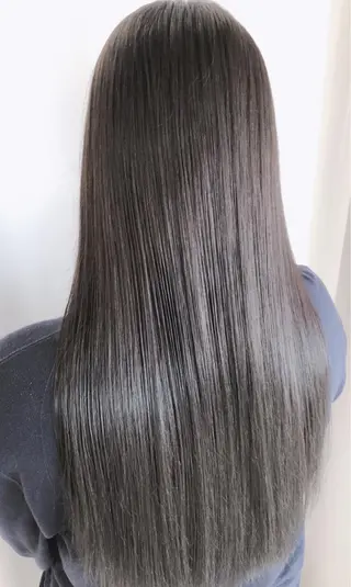 ロング カラー パーマ ヘアアレンジ バレイヤージュ 藤沢 髪質改善 竹内ケンゴのヘアスタイル