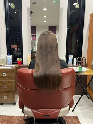 ロング 藤田 竜成のヘアスタイル