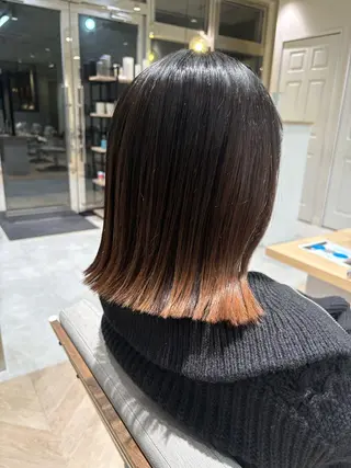 ミディアム ⠀ さおりのヘアスタイル