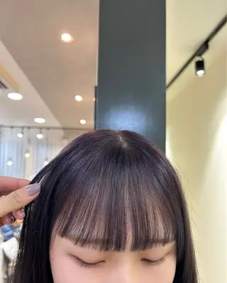 ロング カラー hubhair レイヤー/透明感のヘアスタイル