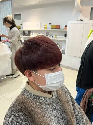 ショート パーマ メンズ 本場韓国ヘア/韓国風 メンズヘア　須田龍世のヘアスタイル
