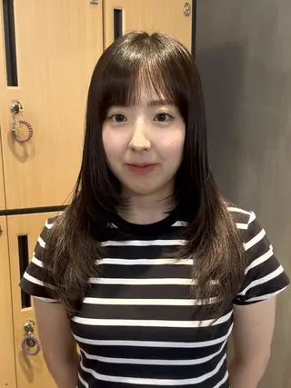 セミロング 髪質改善/レイヤー 🎀Ayaneのヘアスタイル