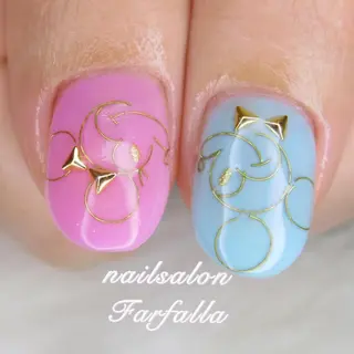 ネイル Farfalla Kieのネイルデザイン