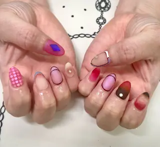 ネイル nailist cocoのネイルデザイン