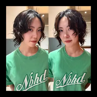 ショート カラー パーマ mai / linoah˚✧のヘアスタイル