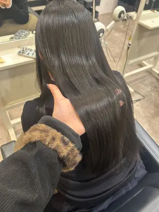 ロング ボブ&寒色🎐ᩚ 短髪 COCOROのヘアスタイル