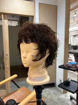 パーマ メンズ特化✂️阿世賀 隆太のヘアスタイル