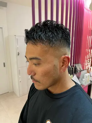 ショート メンズ MAO カラーモデル募集中のヘアスタイル