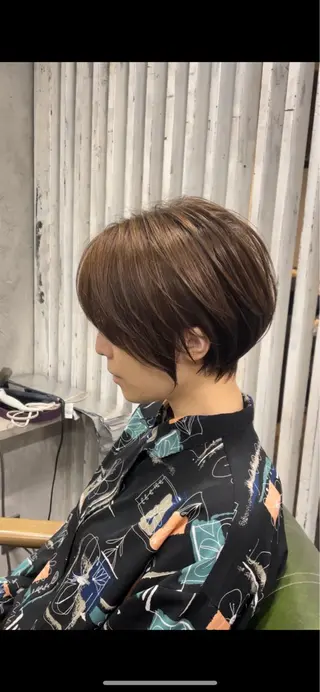 ショート 💎桑原勇志/ ショート/ハイトーンのヘアスタイル