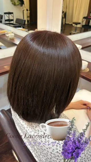 カラー お褒めの口コミ多数✨ 美髪カラー/浦本冴絵のヘアスタイル