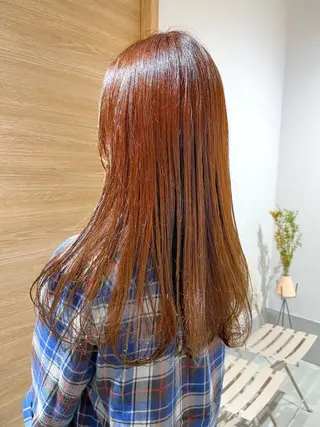 カラー ヘアアレンジ 透明感ケアカラー/ レイヤー/ryokaのヘアスタイル