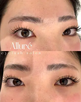 マツエク・マツパ Allure ARAREのマツエク・マツパデザイン