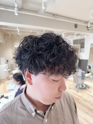 ショート 山崎 光瑠のヘアスタイル